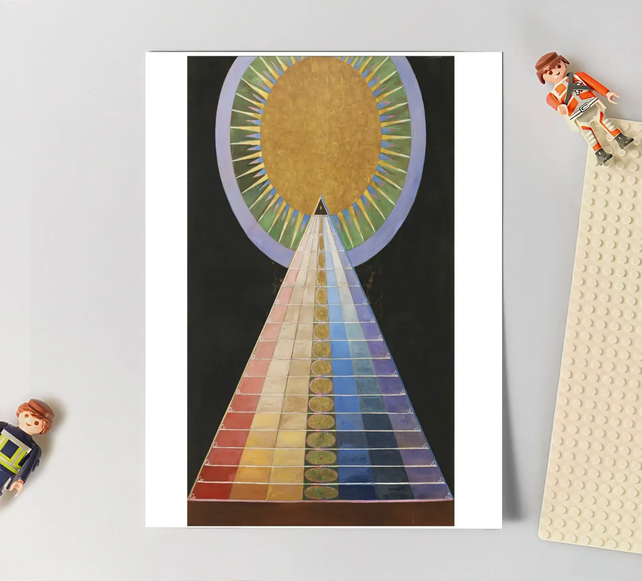 Hilma af Klint, Retable n° 1, Groupe X Retables planche autocollant de Venus Art
