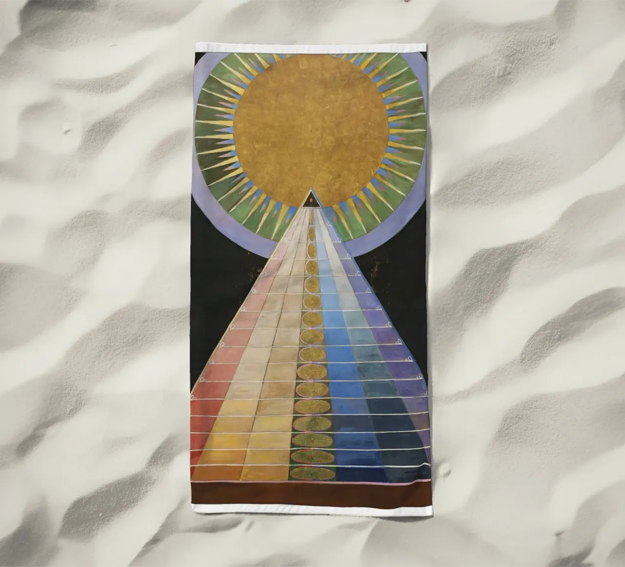 Hilma af Klint, Retable n° 1, Groupe X Retables serviette de plage de Venus Art