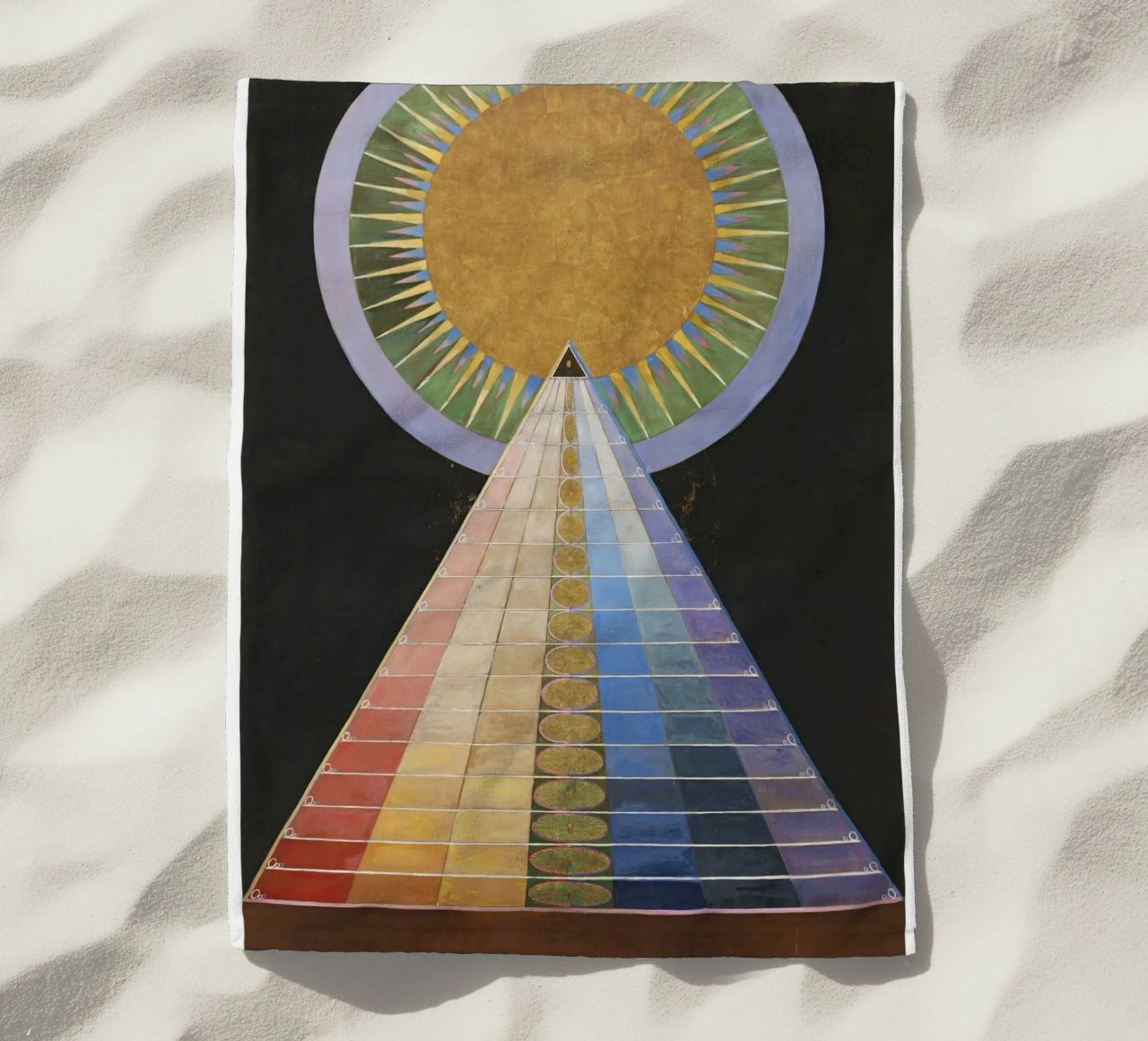 Hilma af Klint, Retable n° 1, Groupe X Retables serviette de plage de Venus Art