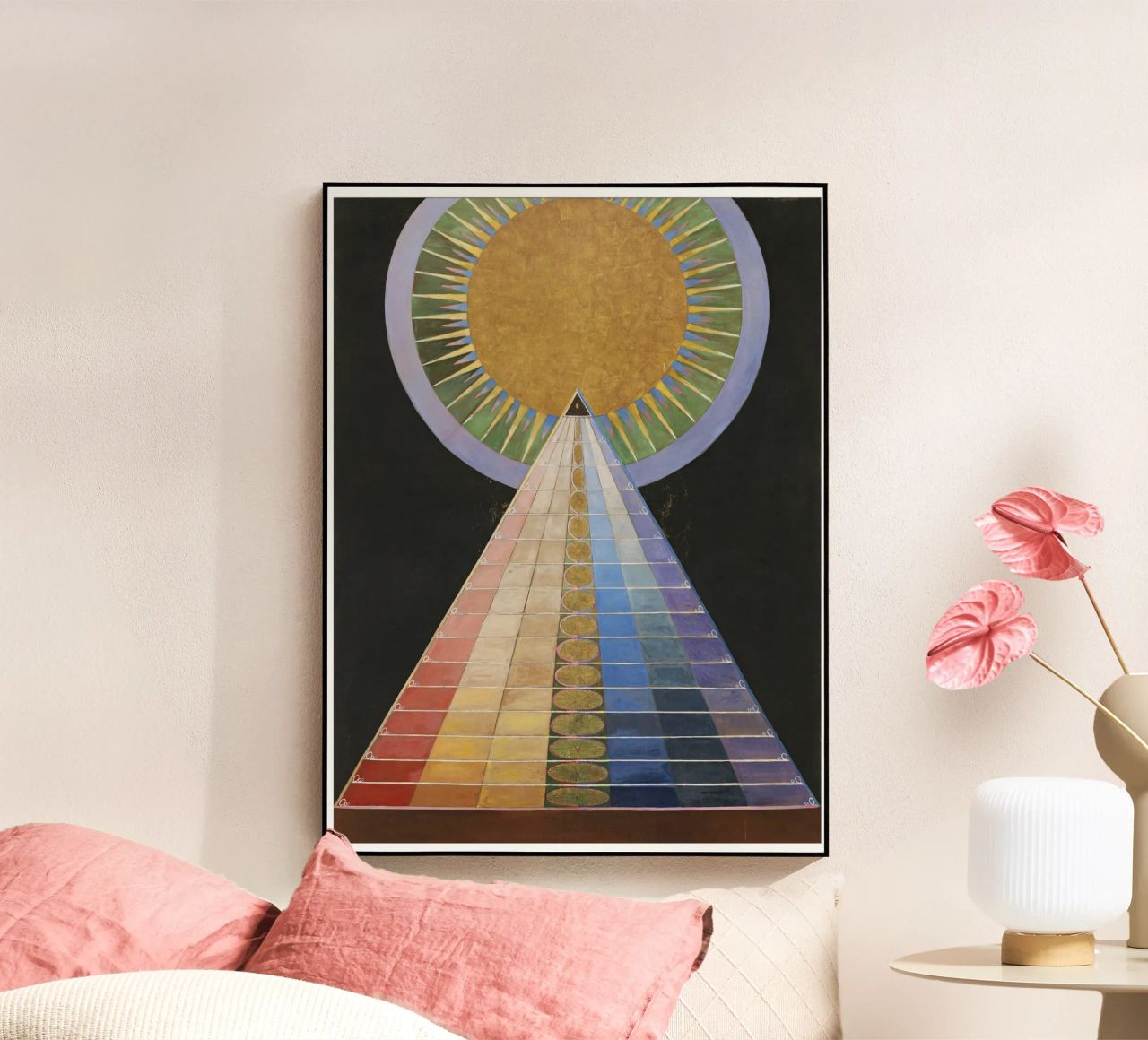 Hilma af Klint, Retable n° 1, Groupe X Retables plexiglas de Venus Art