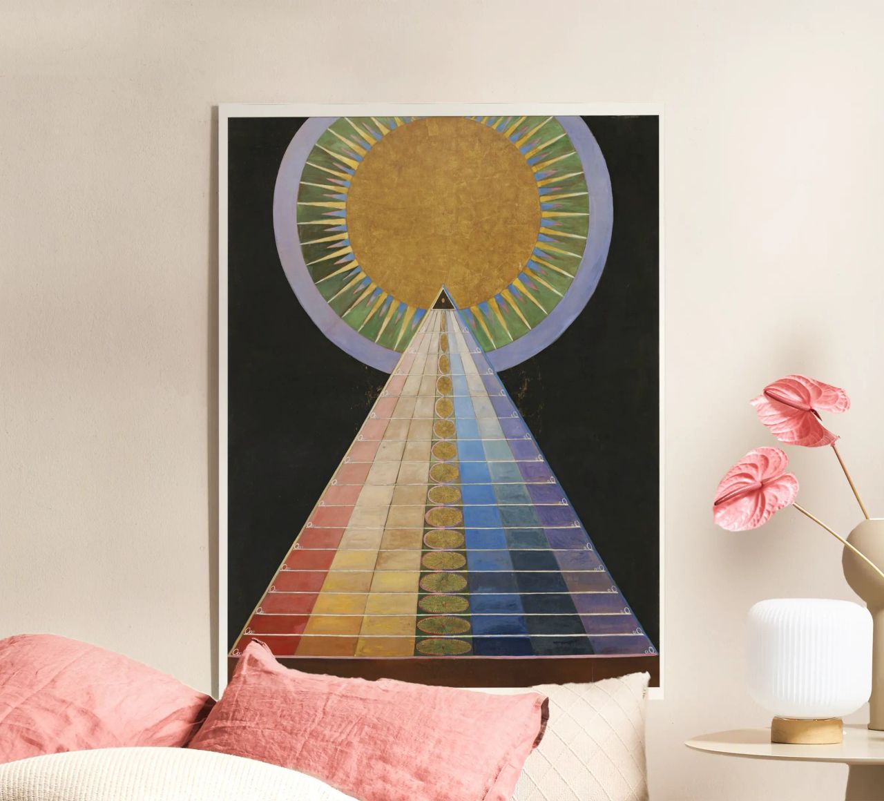 Hilma af Klint, Retable n° 1, Groupe X Retables plexiglas de Venus Art