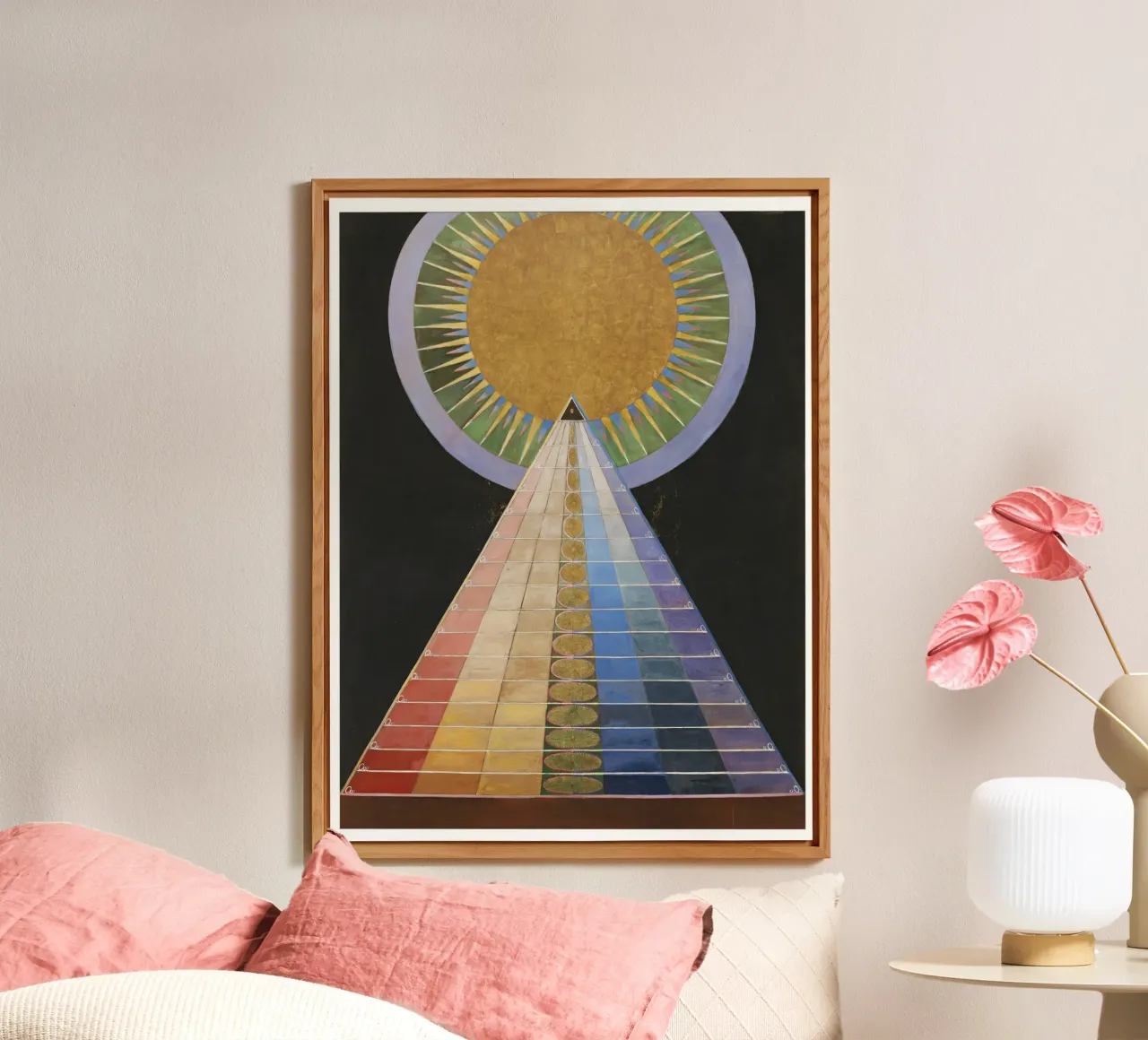 Hilma af Klint, Retable n° 1, Groupe X Retables alu dibond de Venus Art