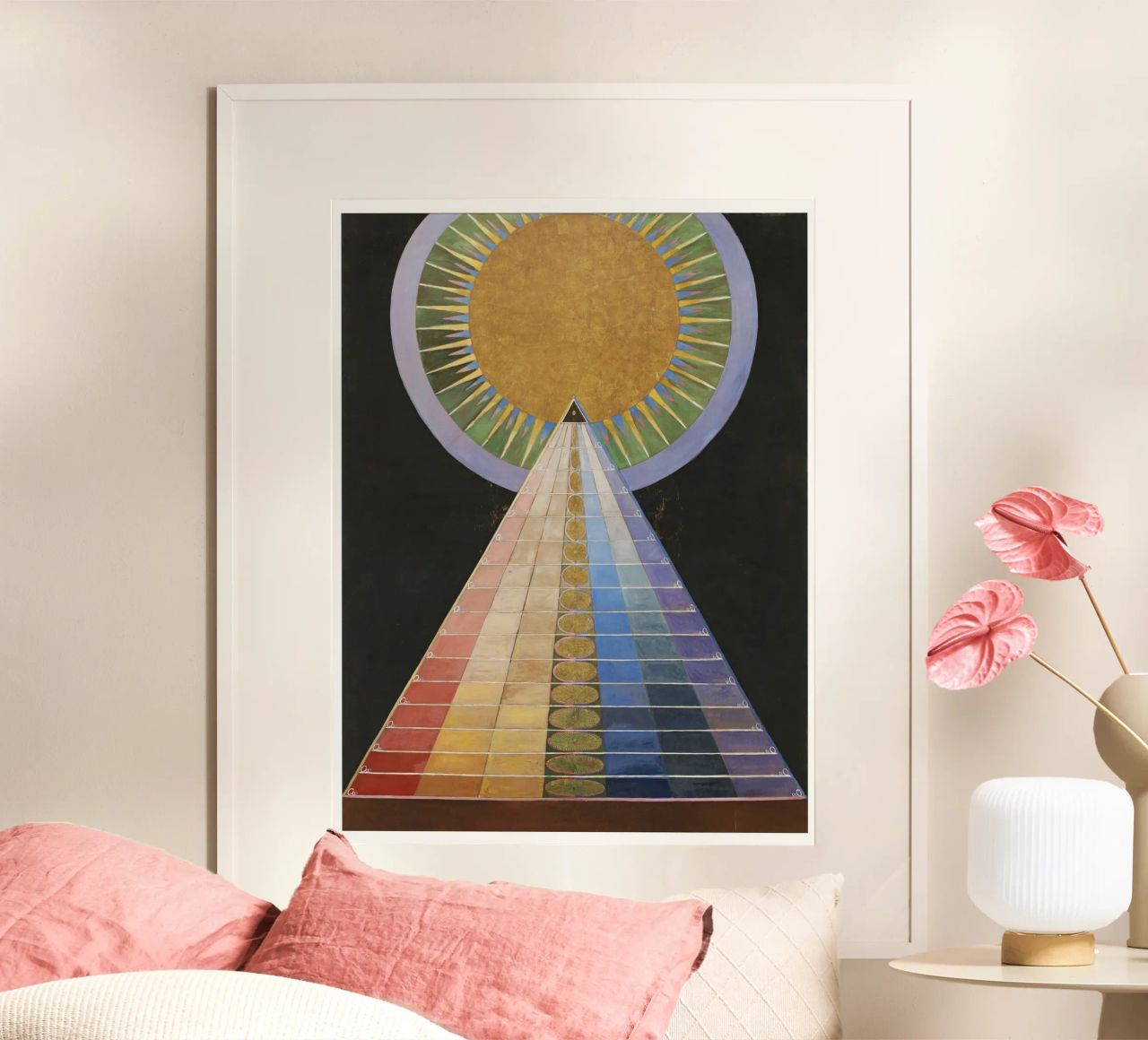 Hilma af Klint, Retable n° 1, Groupe X Retables hahnemühle de Venus Art