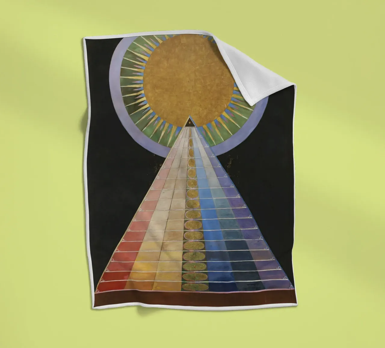 Hilma af Klint, Retable n° 1, Groupe X Retables plaid polaire de Venus Art