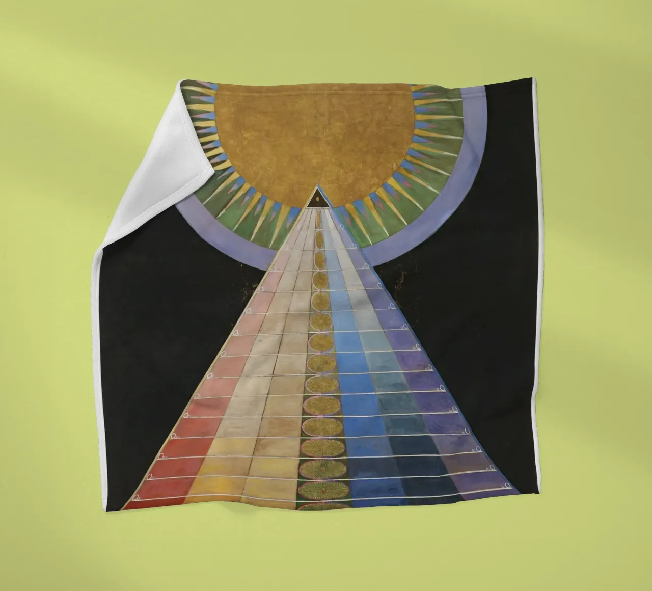 Hilma af Klint, Retable n° 1, Groupe X Retables plaid polaire de Venus Art