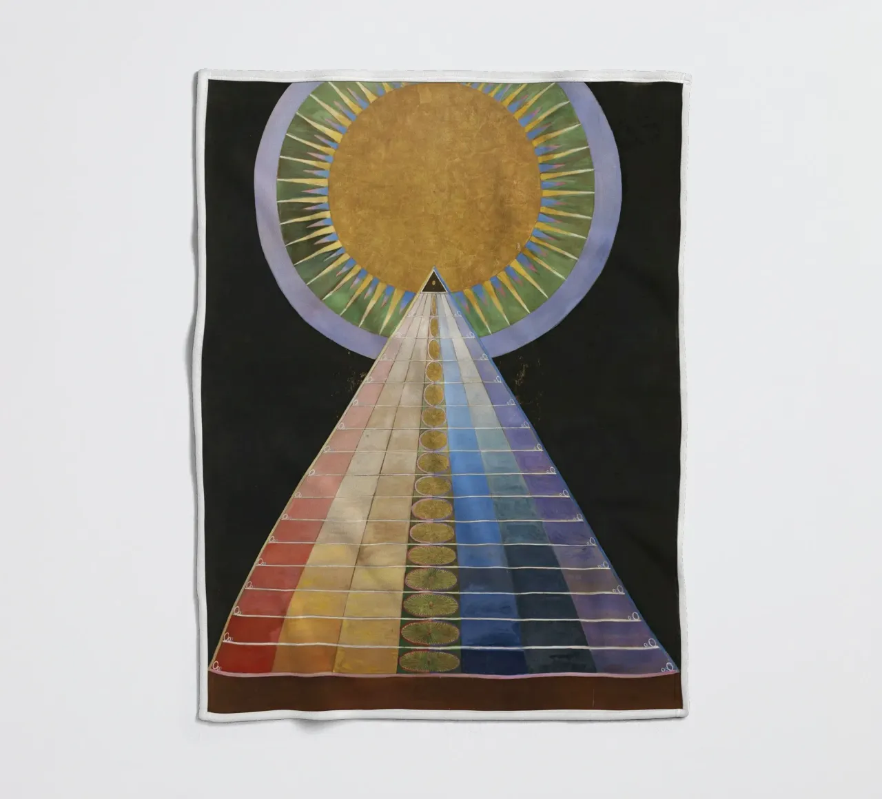 Hilma af Klint, Retable n° 1, Groupe X Retables plaid polaire de Venus Art
