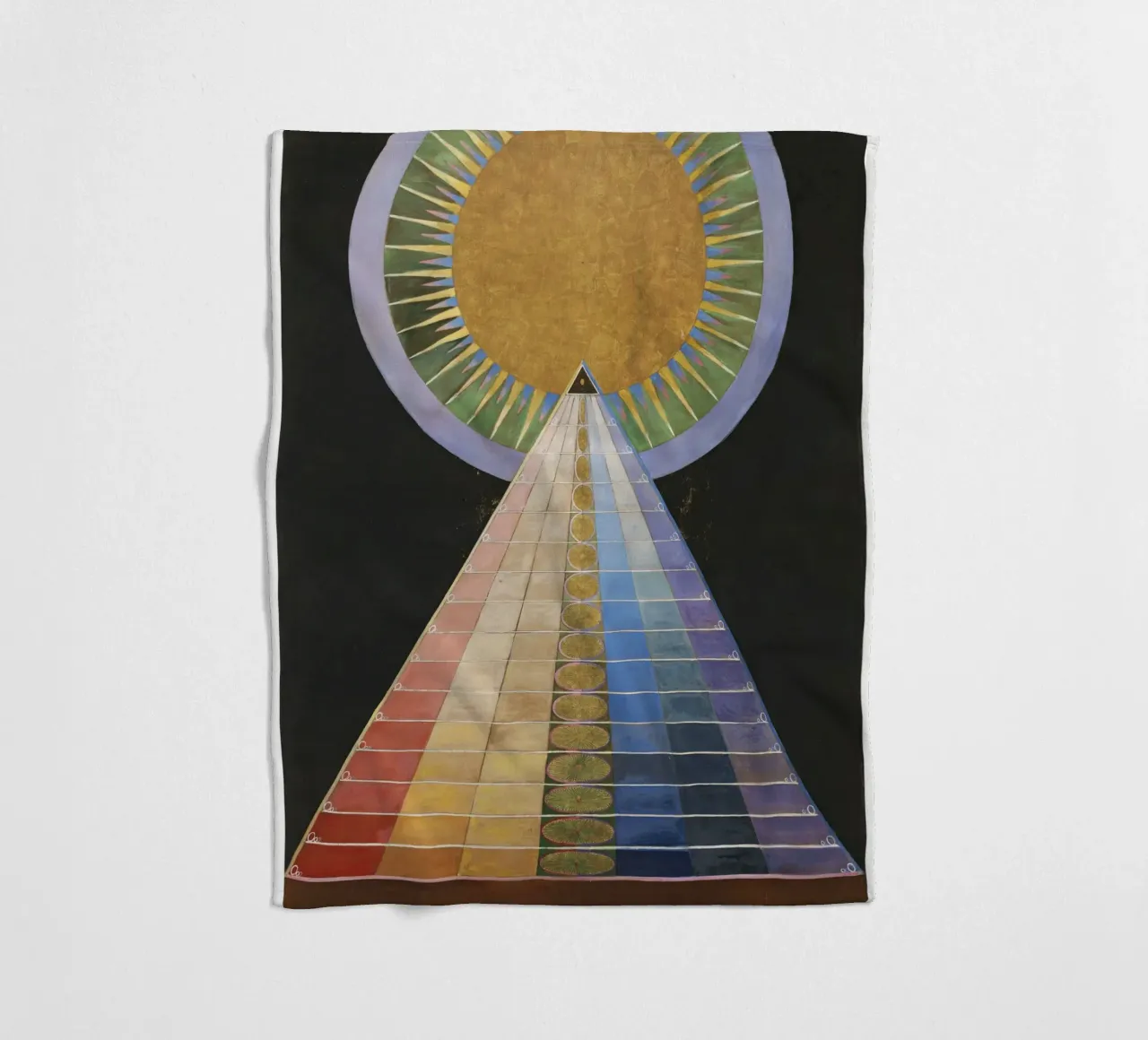 Hilma af Klint, Retable n° 1, Groupe X Retables plaid polaire de Venus Art