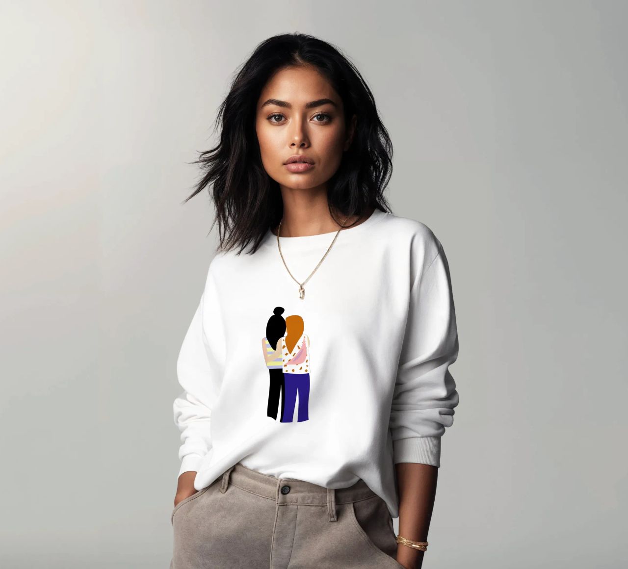 LØVE. sudadera de FRICKE DESIGN