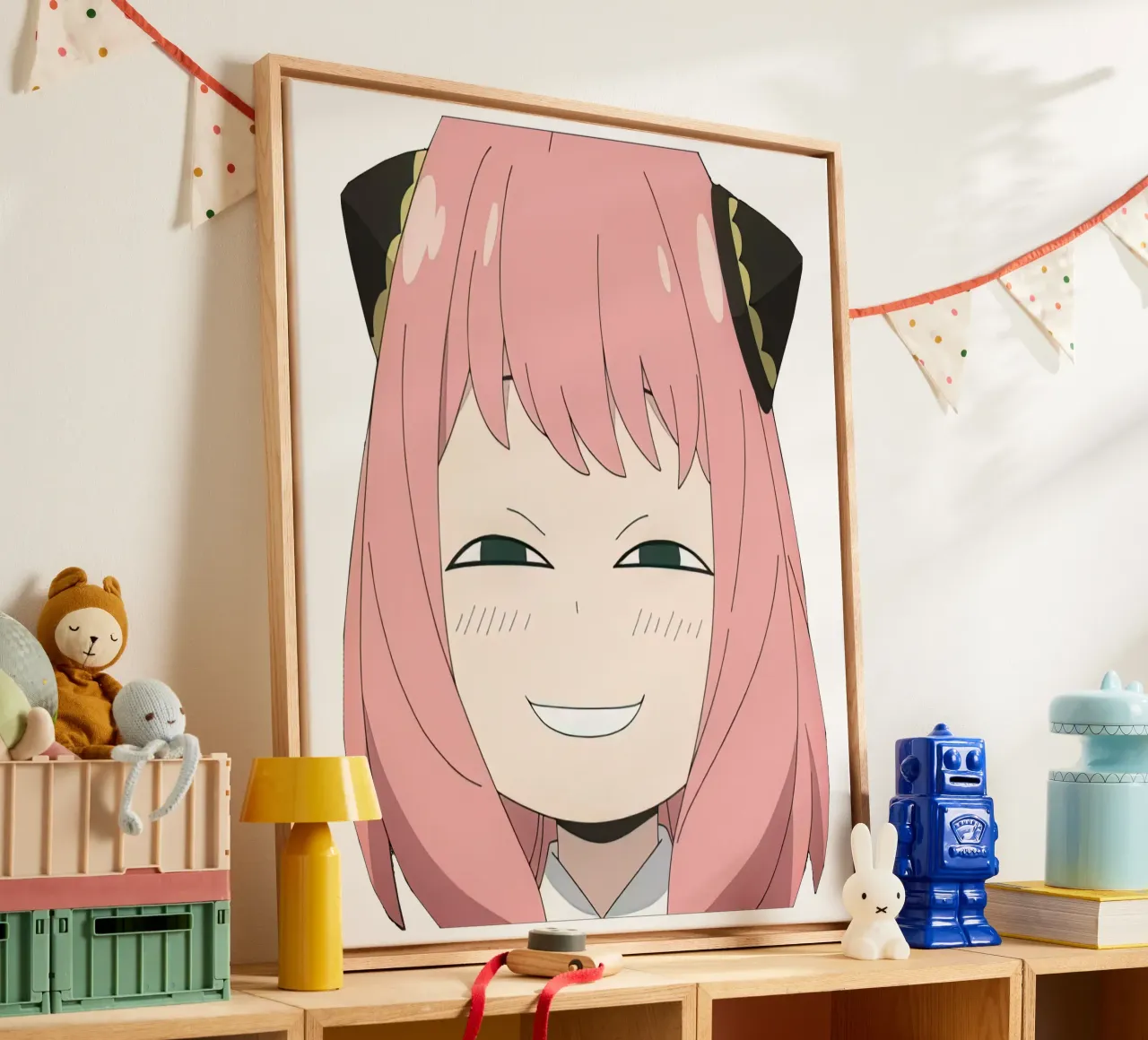 forger anya canvas with Floater frame by matilda Shop