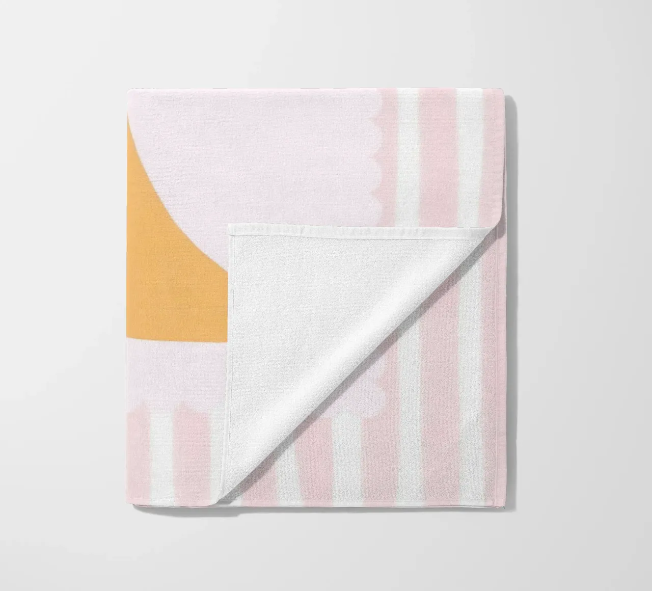 La Lune, Moon Nursery, Kids Wall Art beach towel by SunshinePrints