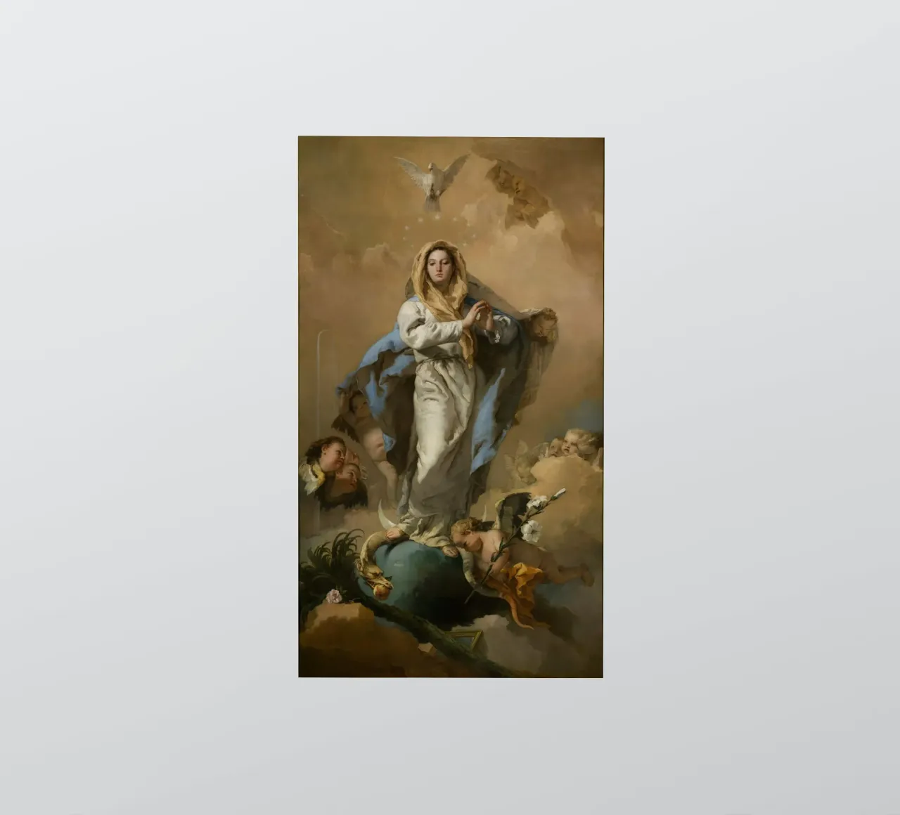 Giovanni Battista Tiepolo – The Immaculate Conception adesivo da Wirla