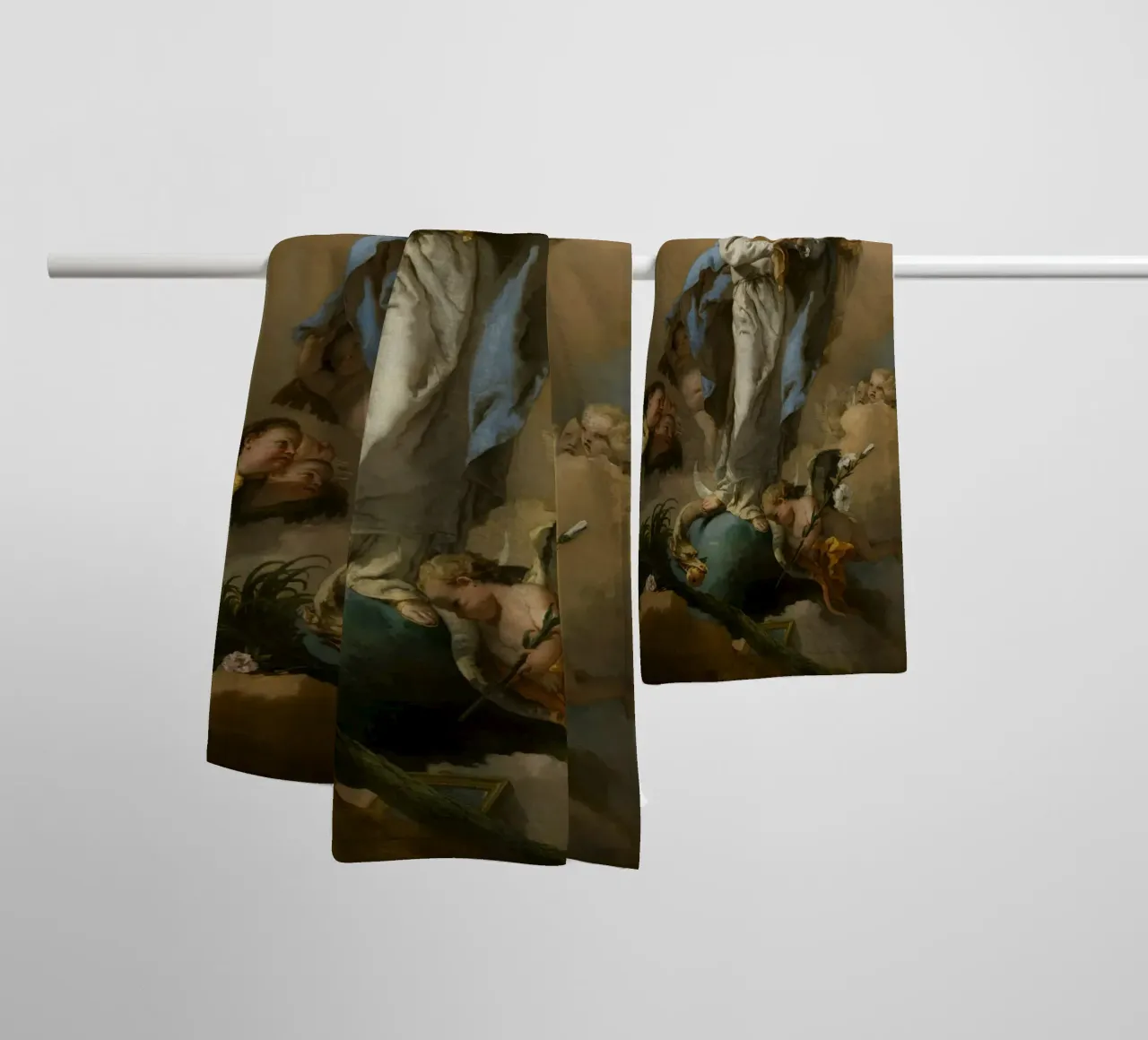 Giovanni Battista Tiepolo – The Immaculate Conception asciugamano da bagno da Wirla