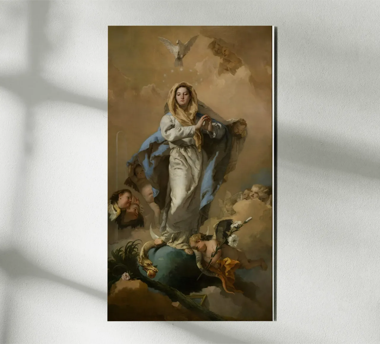 Giovanni Battista Tiepolo - The Immaculate Conception forex plate by Wirla