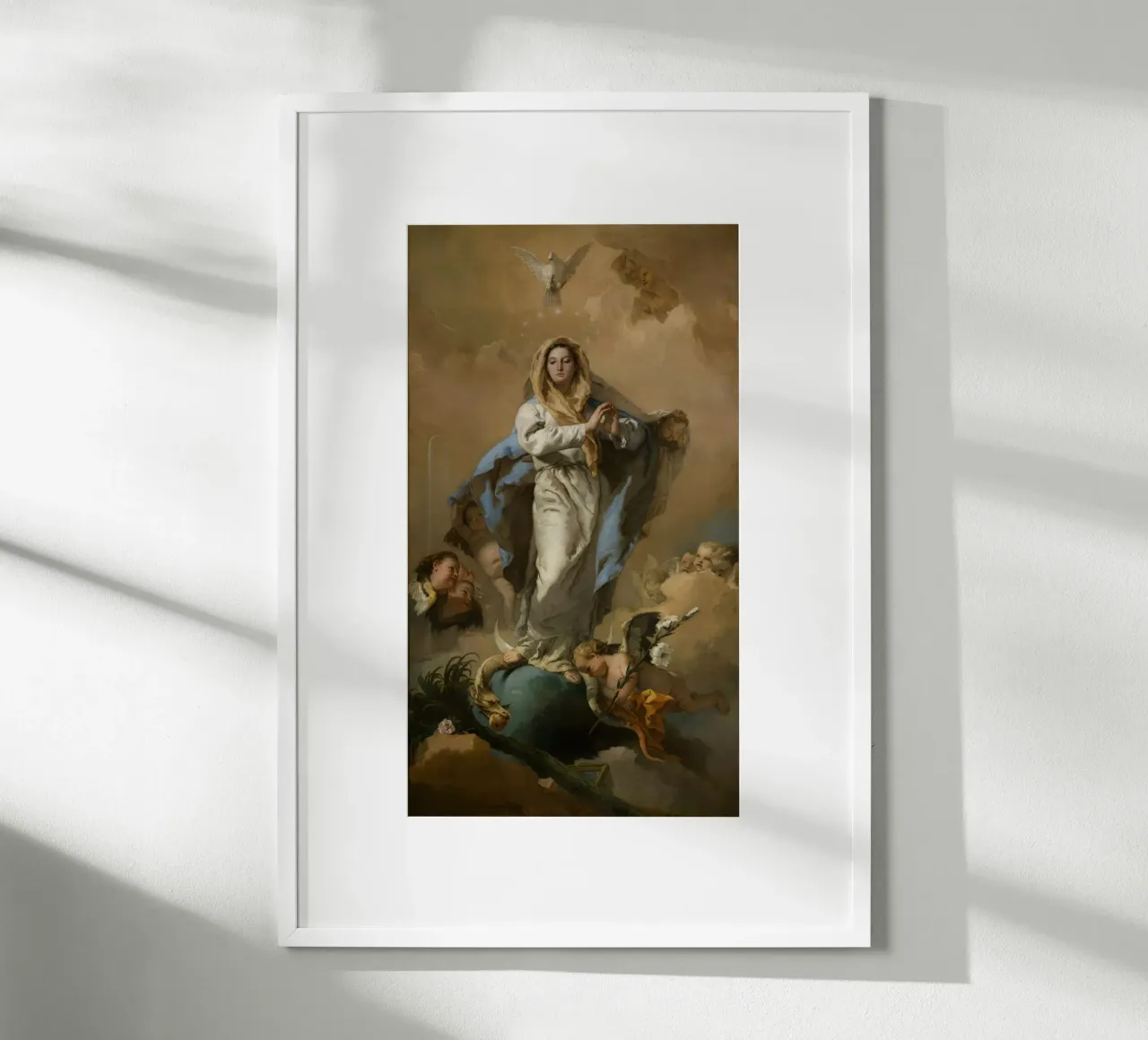 Giovanni Battista Tiepolo – The Immaculate Conception carta hahnemühle da Wirla