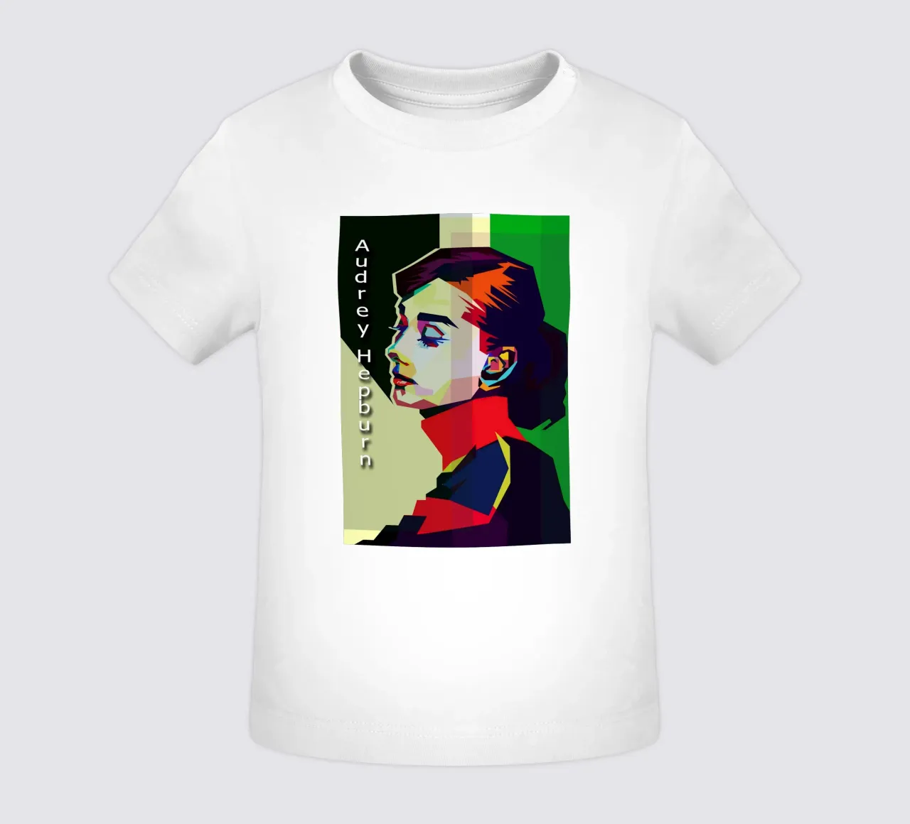 Audrey Hepburn Attrice WPAP Trending Now maglietta neonato da Artkreator
