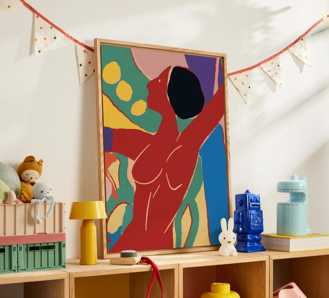 Energetic bold composition plexiglass da Little Dean