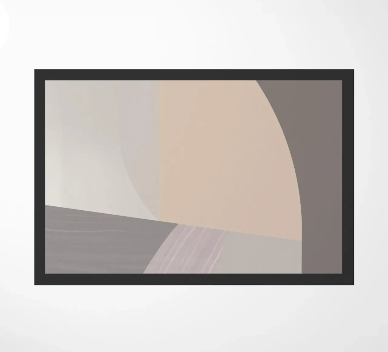 Arco minimalista a colori tenui zerbino da Little Dean