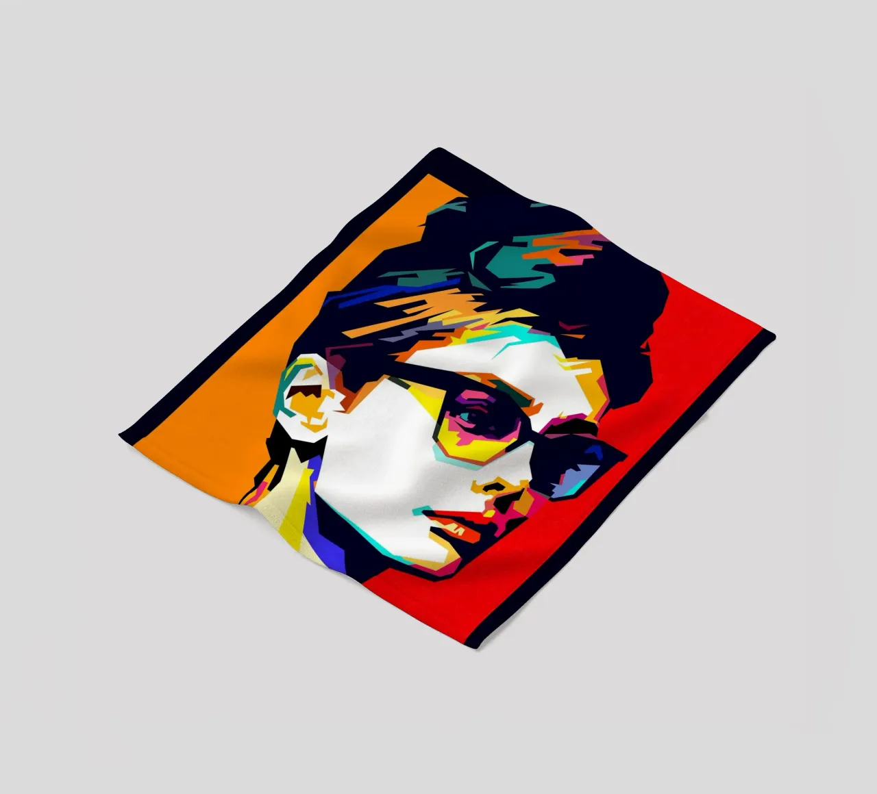 Audreay Hepburn Cinema classico WPAP Trending Now coperta in pile da Artkreator