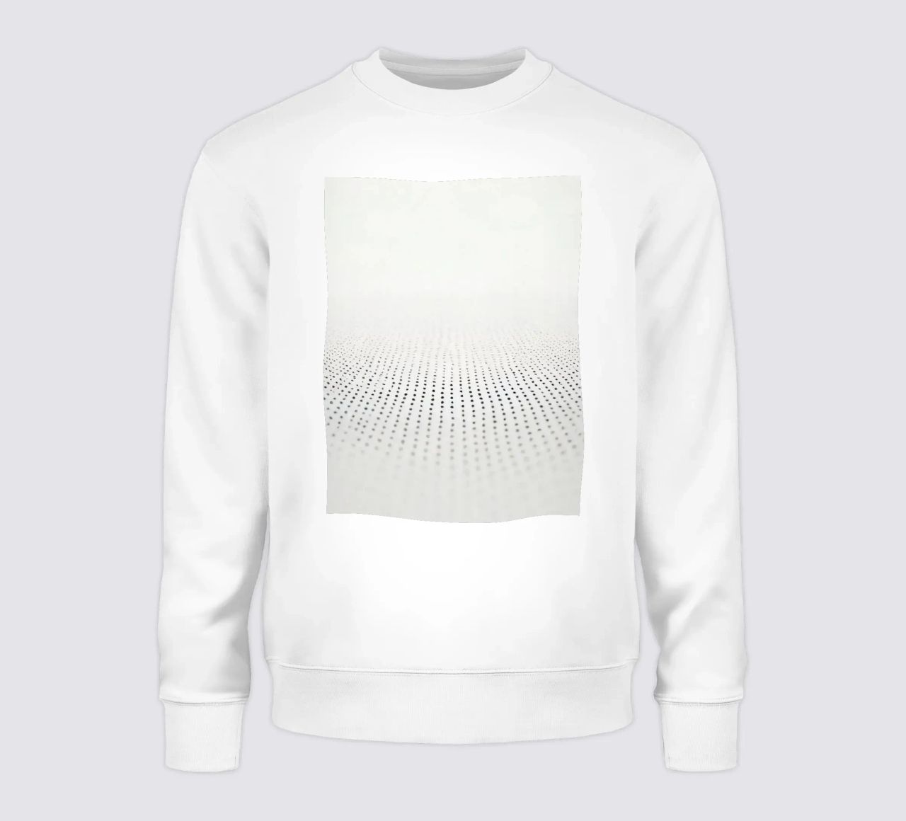 Abstract background modern design featuring gradient dots sweatshirt by DesignDoodle