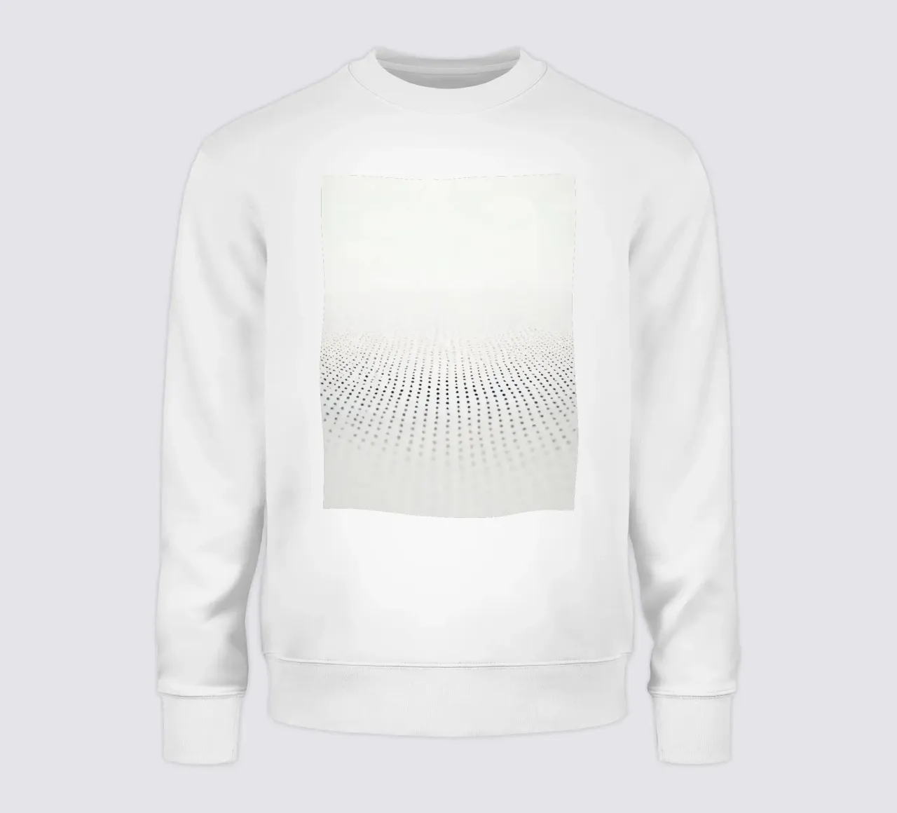 Abstract background modern design featuring gradient dots sweatshirt by DesignDoodle