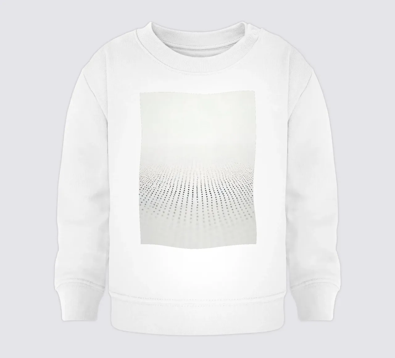 Abstract background modern design featuring gradient dots baby sweatshirt by DesignDoodle