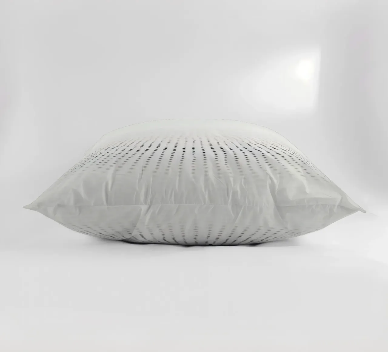 Abstract background modern design featuring gradient dots decorative cushion by DesignDoodle