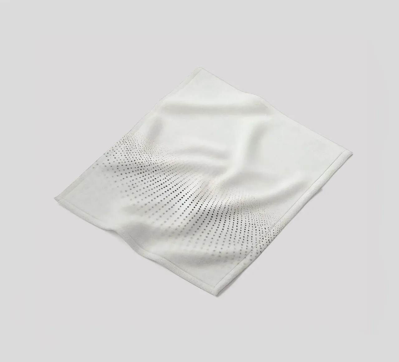 Abstract background modern design featuring gradient dots fleece blanket by DesignDoodle