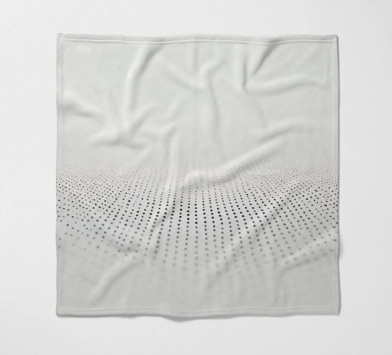 Abstract background modern design featuring gradient dots fleece blanket by DesignDoodle