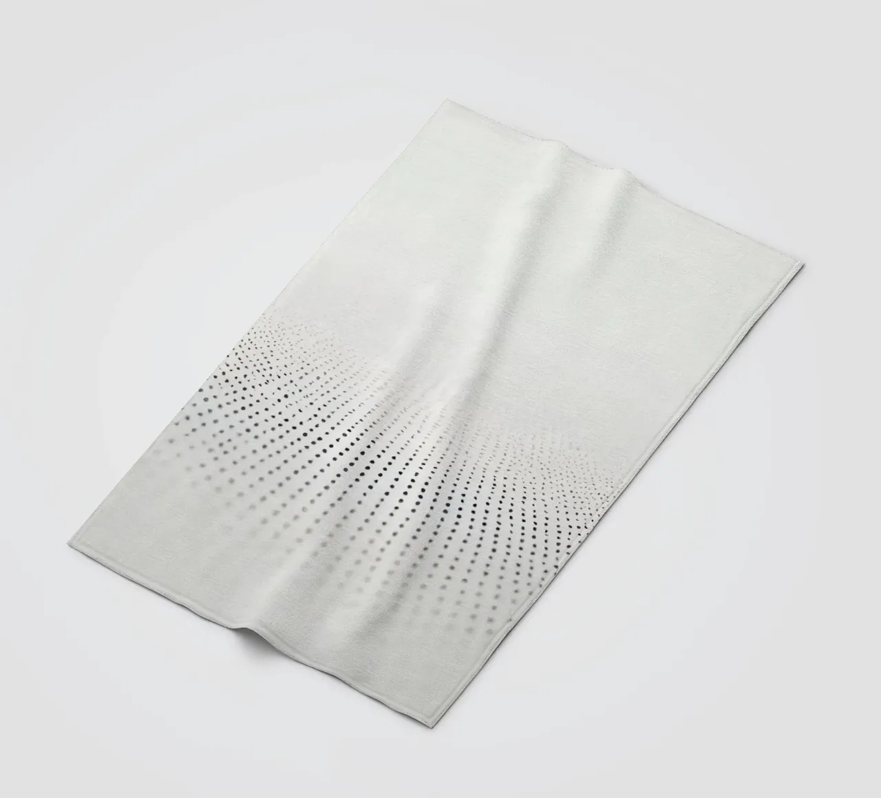 Abstract background modern design featuring gradient dots fleece blanket by DesignDoodle