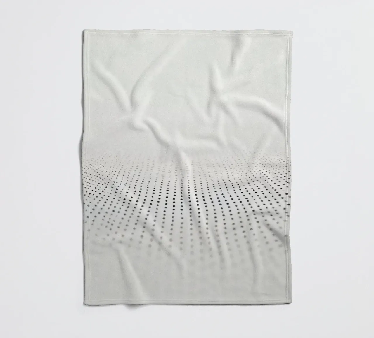 Abstract background modern design featuring gradient dots fleece blanket by DesignDoodle