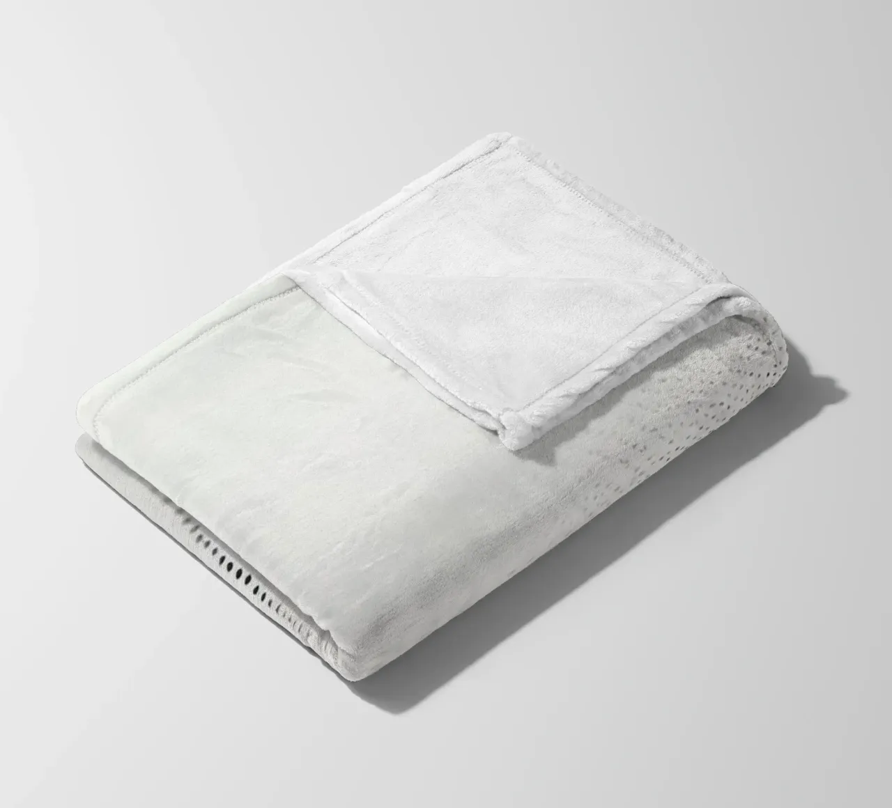 Abstrakter Hintergrund modernes Design mit Farbverlauf Punkte Fleecedecke von DesignDoodle