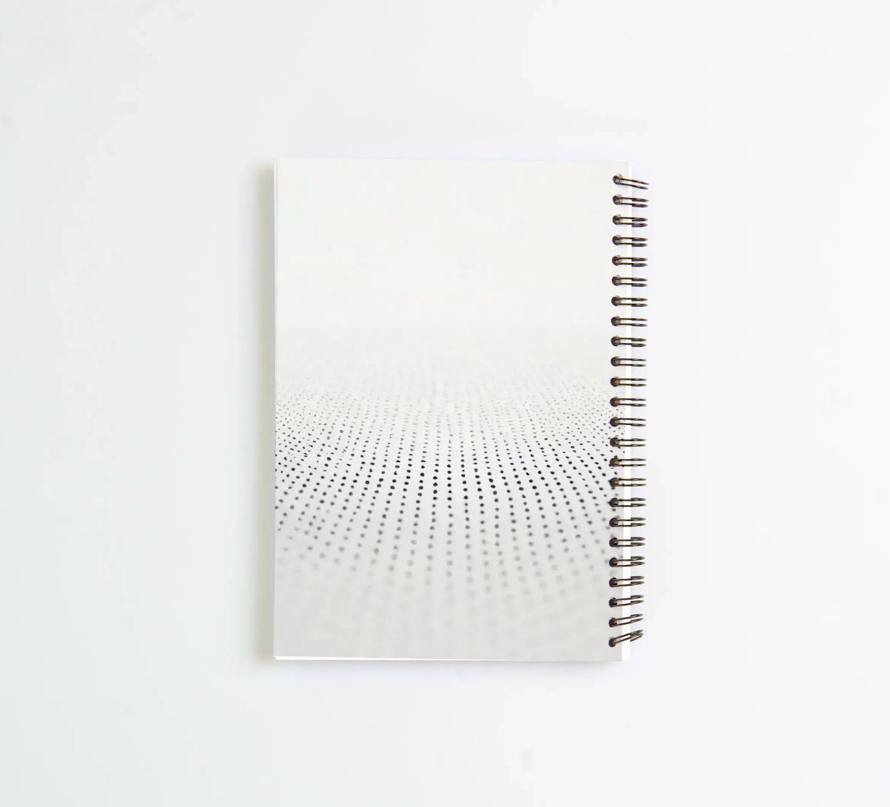Abstract background modern design featuring gradient dots spiral notebook by DesignDoodle