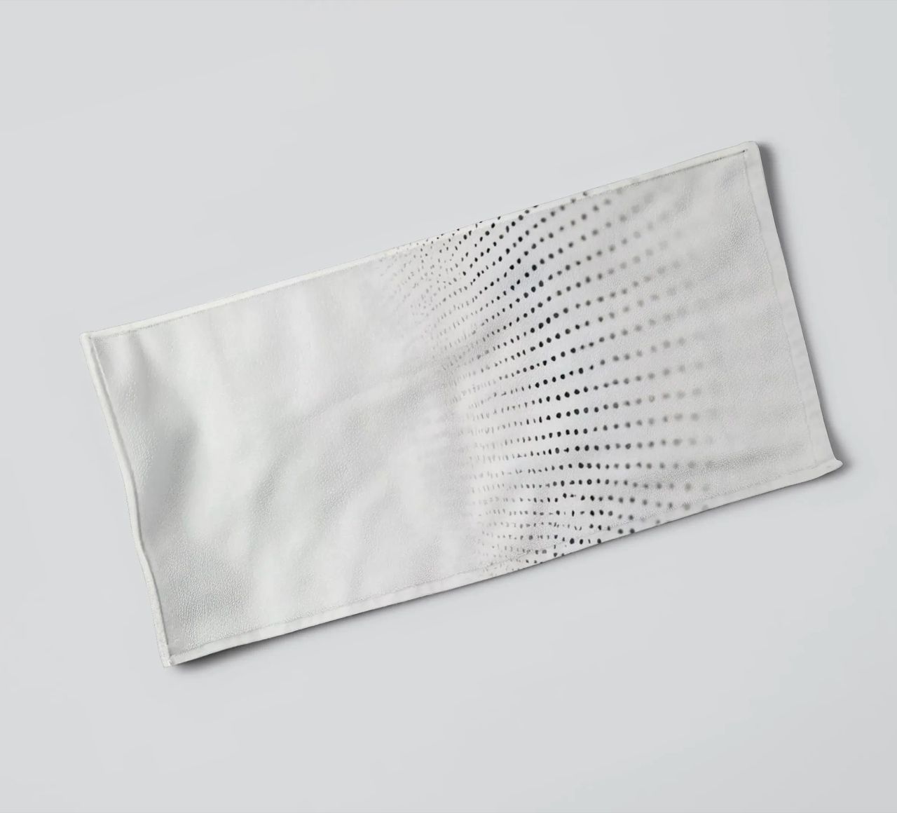 Abstract background modern design featuring gradient dots towel by DesignDoodle
