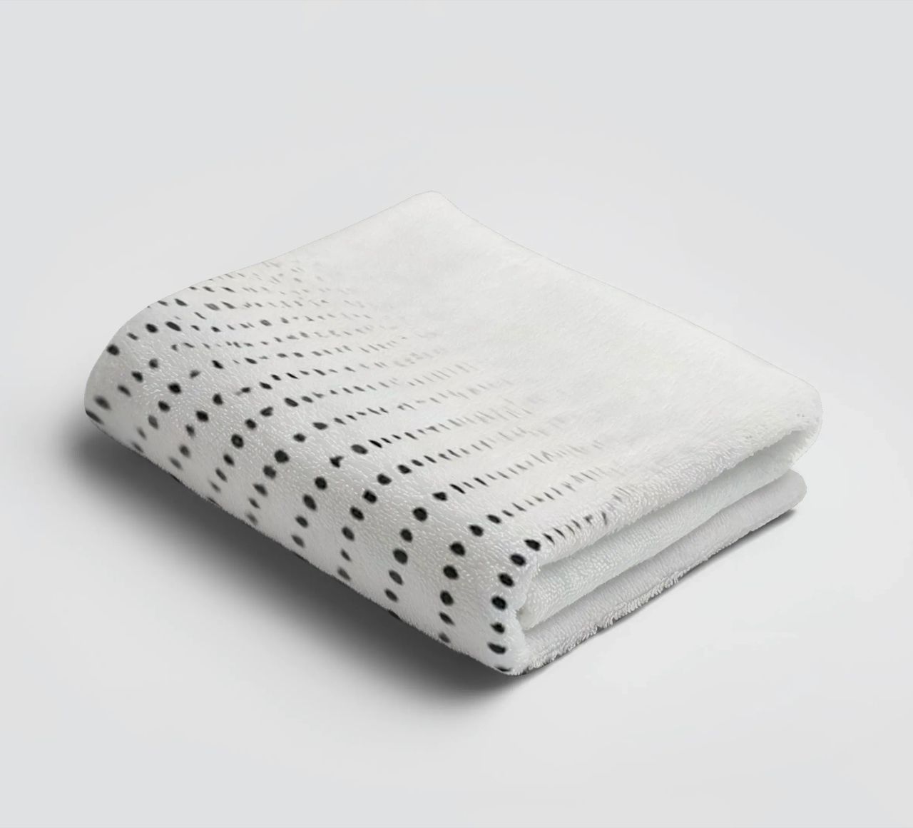 Abstract background modern design featuring gradient dots towel by DesignDoodle