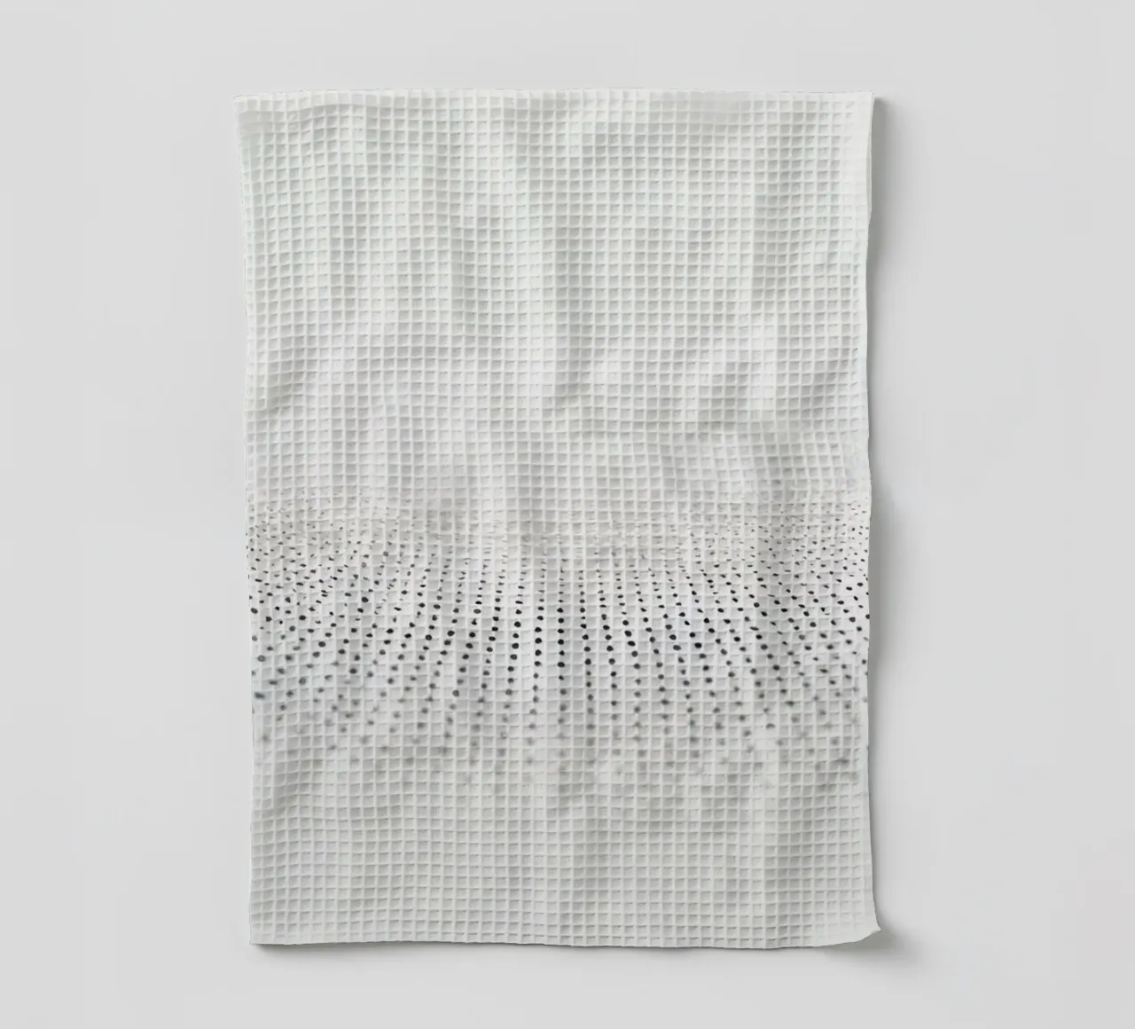Abstrakter Hintergrund modernes Design mit Farbverlauf Punkte Geschirrtuch von DesignDoodle
