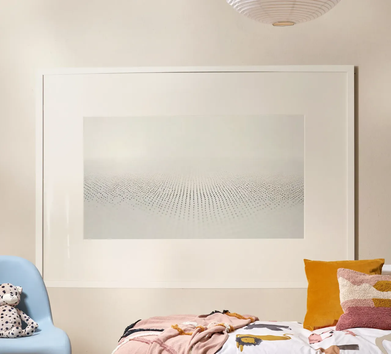 Abstract background modern design featuring gradient dots hahnemühle by DesignDoodle