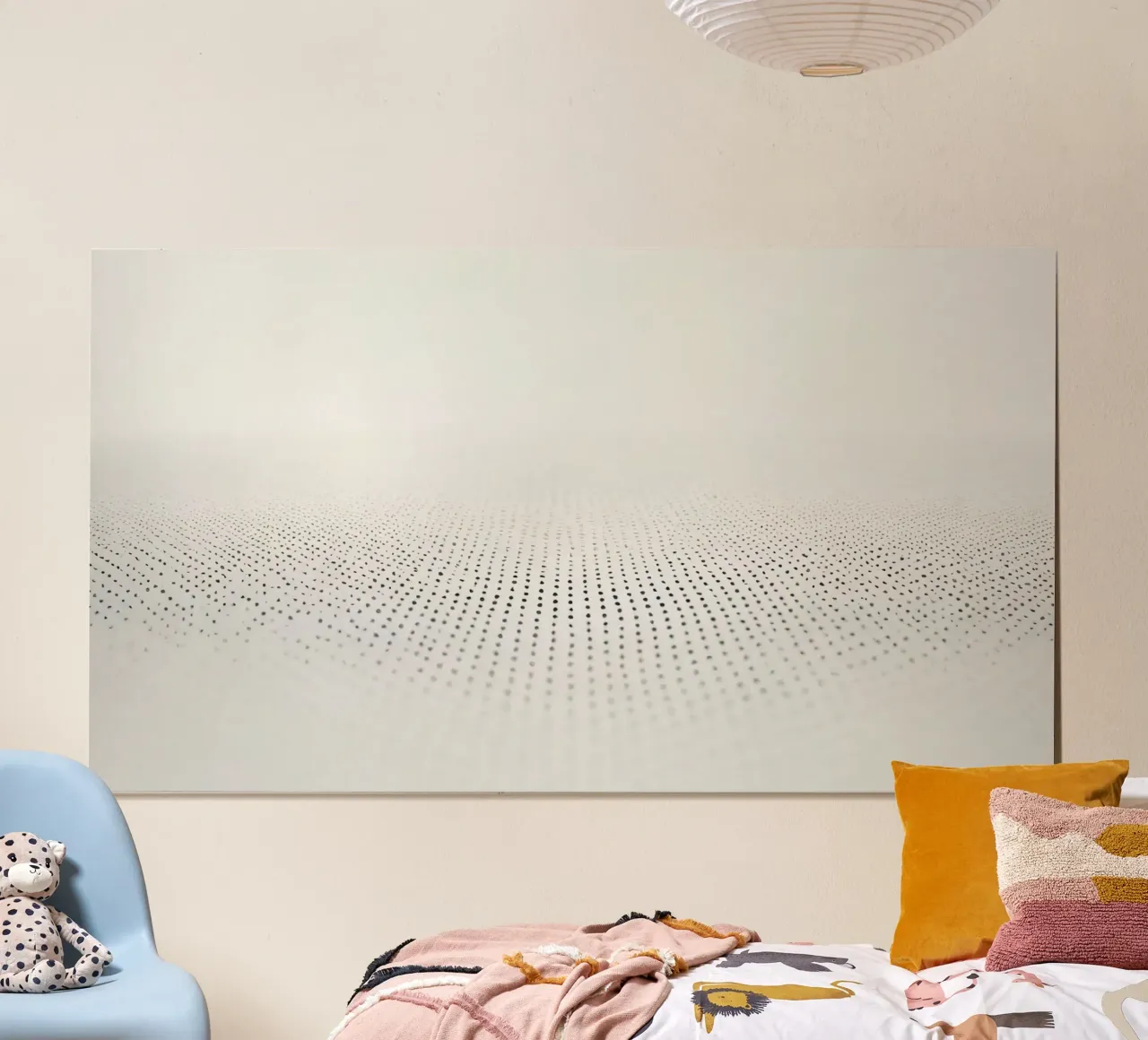 Abstract background modern design featuring gradient dots hahnemühle by DesignDoodle