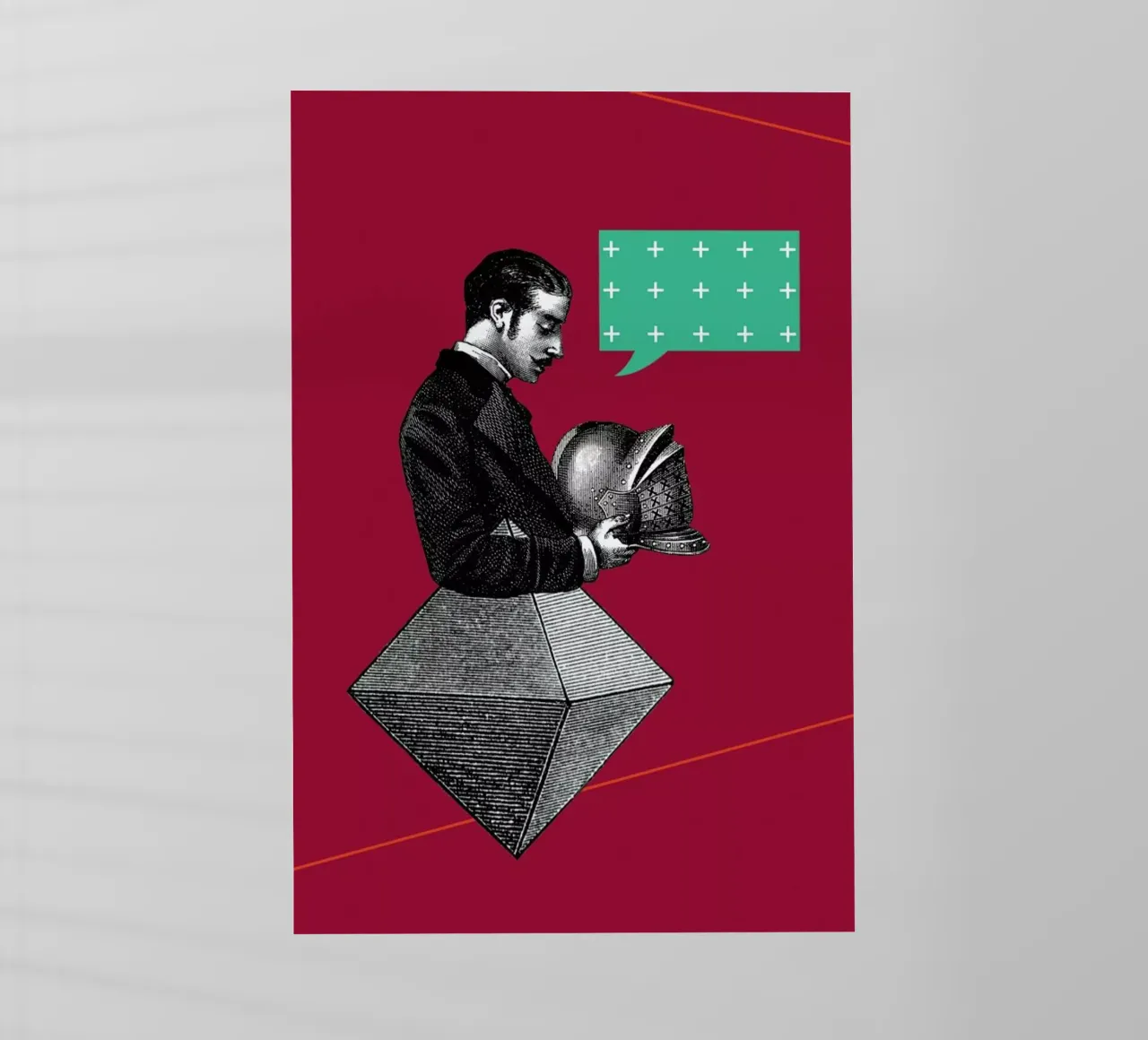 Red Conversation pellicola backlit da The Gently Unfurling Sneak