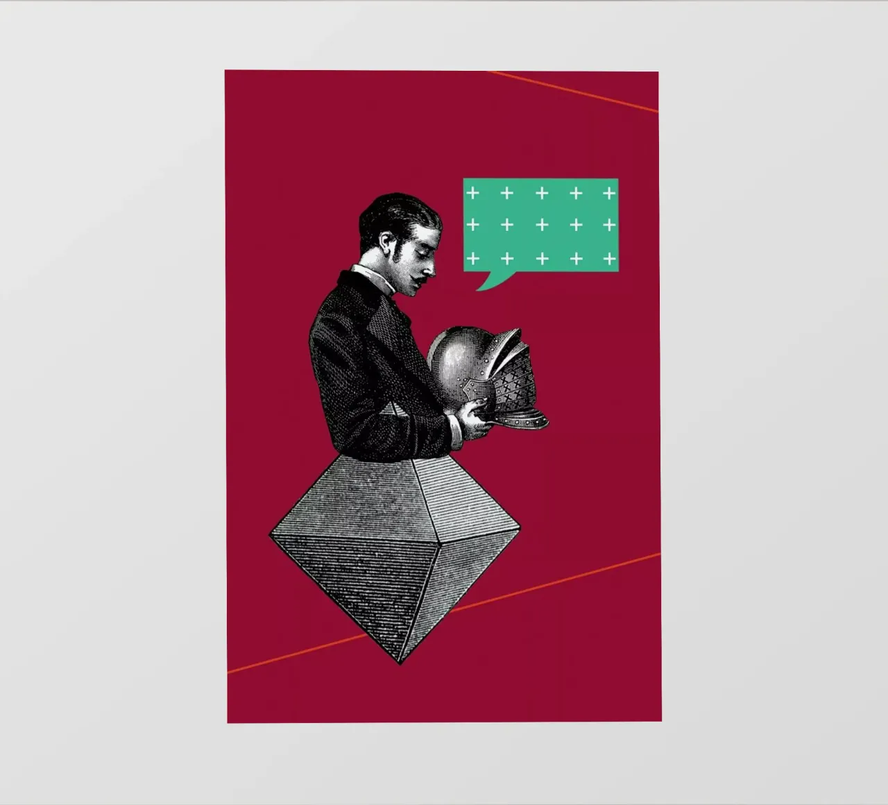 Red Conversation pellicola backlit da The Gently Unfurling Sneak