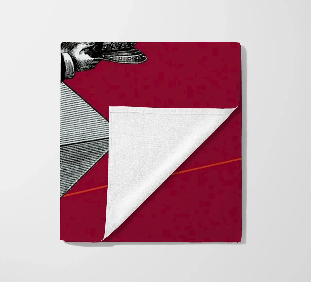 Red Conversation telo mare da The Gently Unfurling Sneak