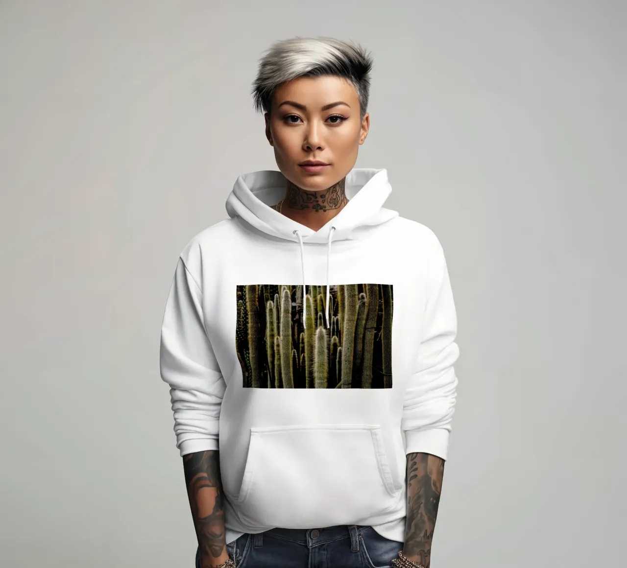 Sierras felpa con cappuccio da Flora & Fauna