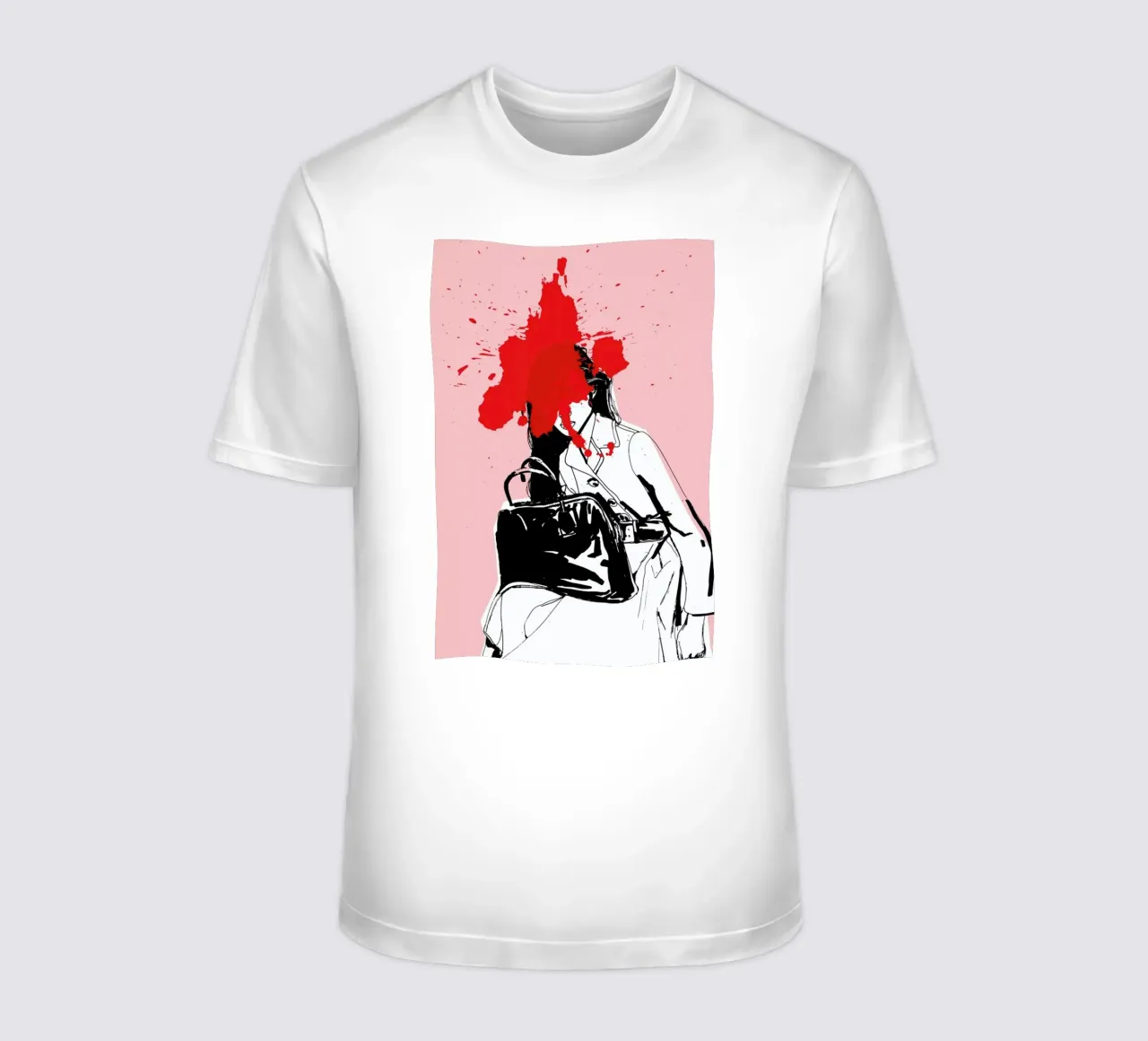Red Splash t-shirt da Agnes KR Patience