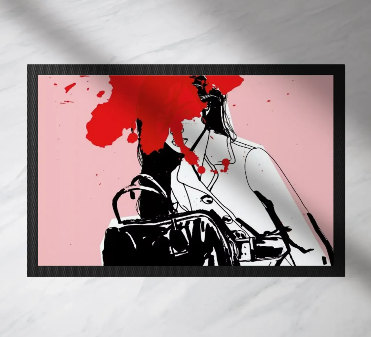 Red Splash zerbino da Agnes KR Patience