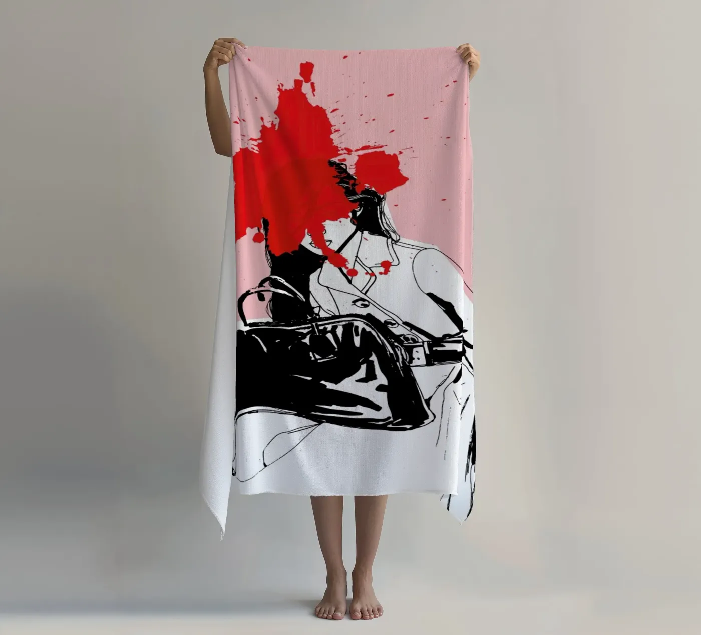 Red Splash telo mare da Agnes KR Patience