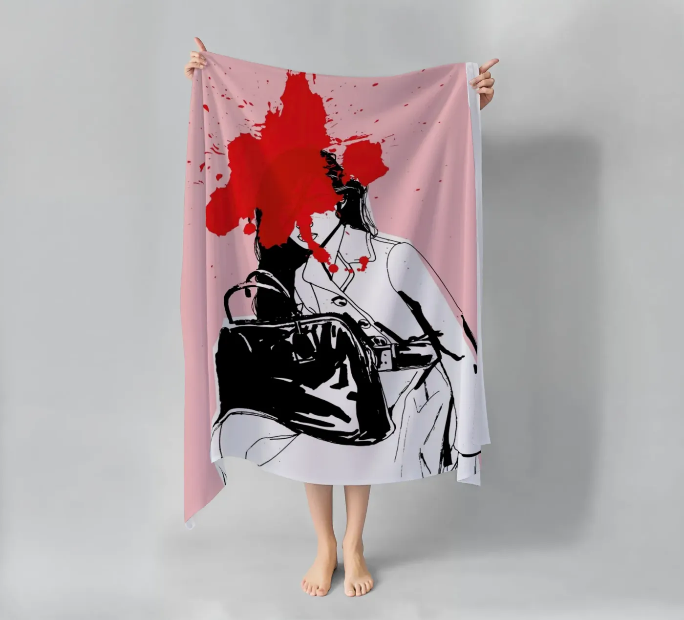 Red Splash telo mare da Agnes KR Patience