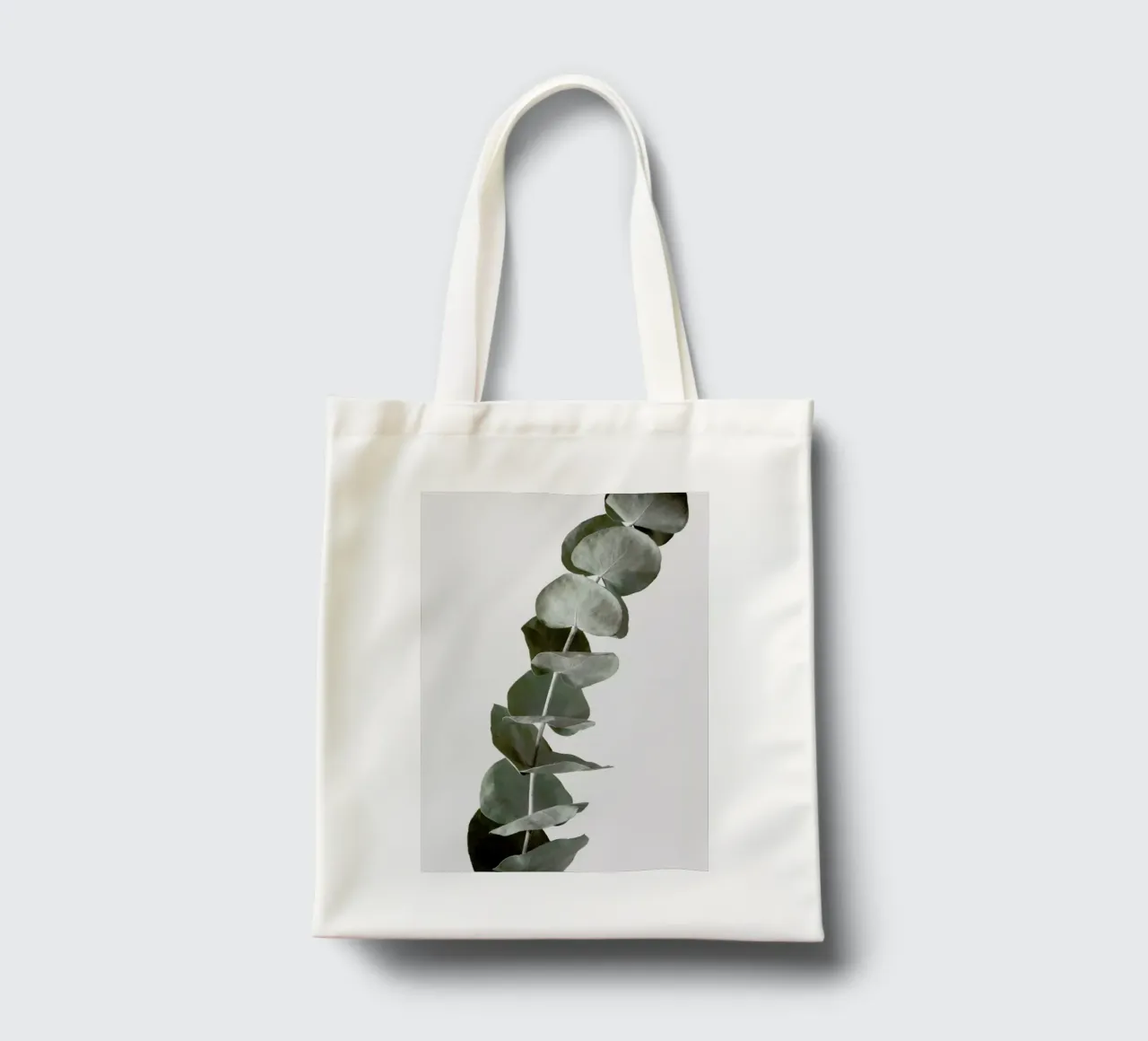 Mint Green Dried Eucalyptus Branches tote bag by Studio Nahili