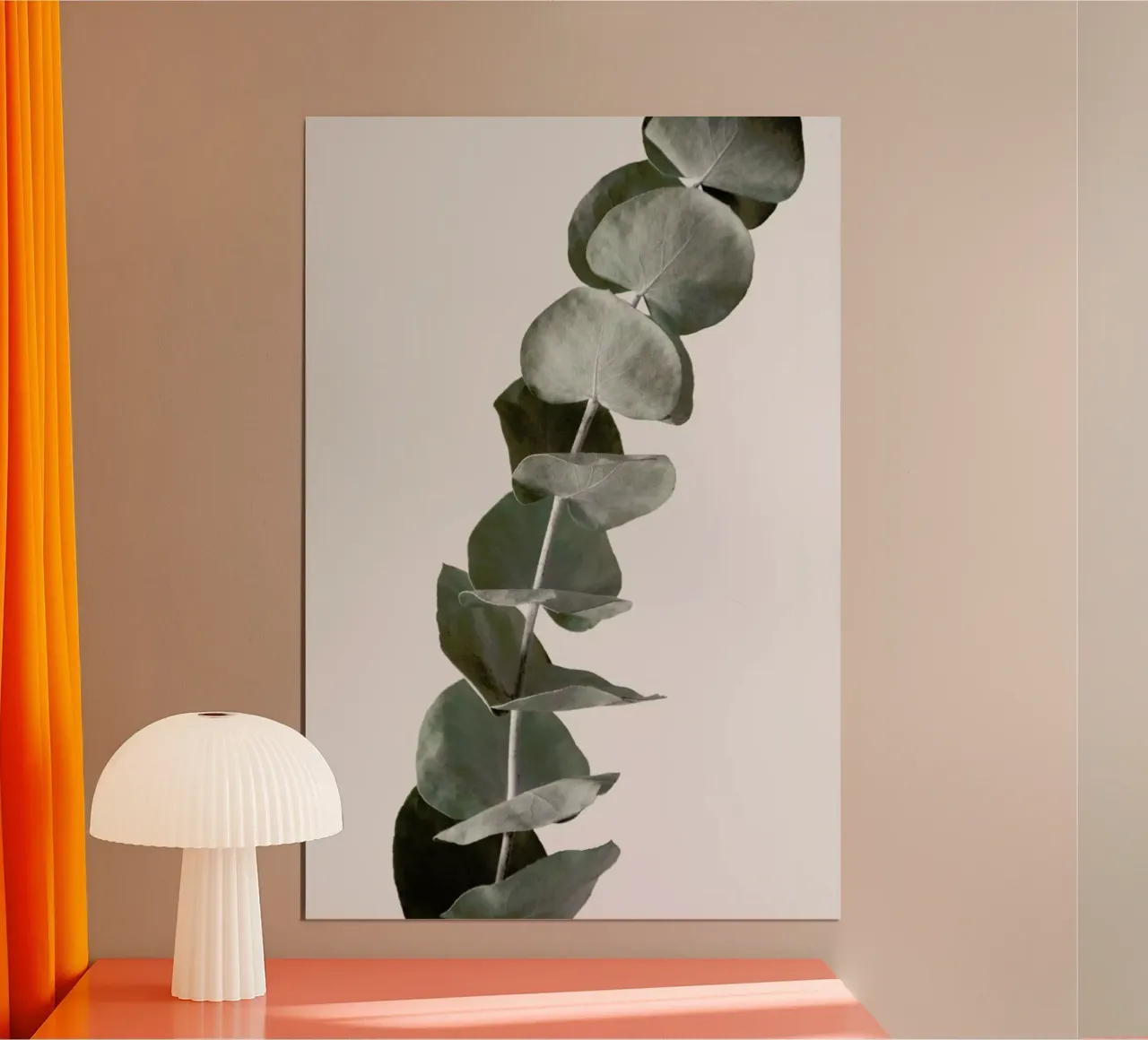 Mint Green Dried Eucalyptus Branches carta hahnemühle da Studio Nahili