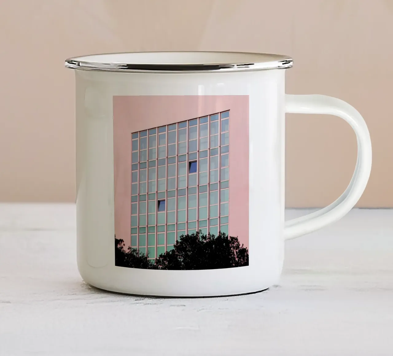 Memory tazza in smalto da Rupert Höller