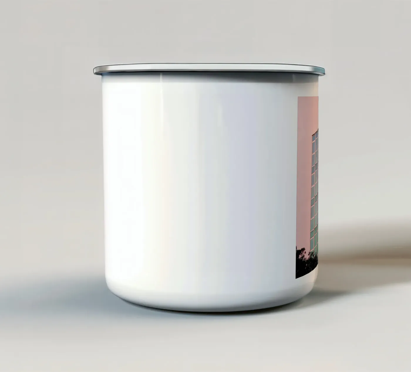 Memory enamel mug by Rupert Höller