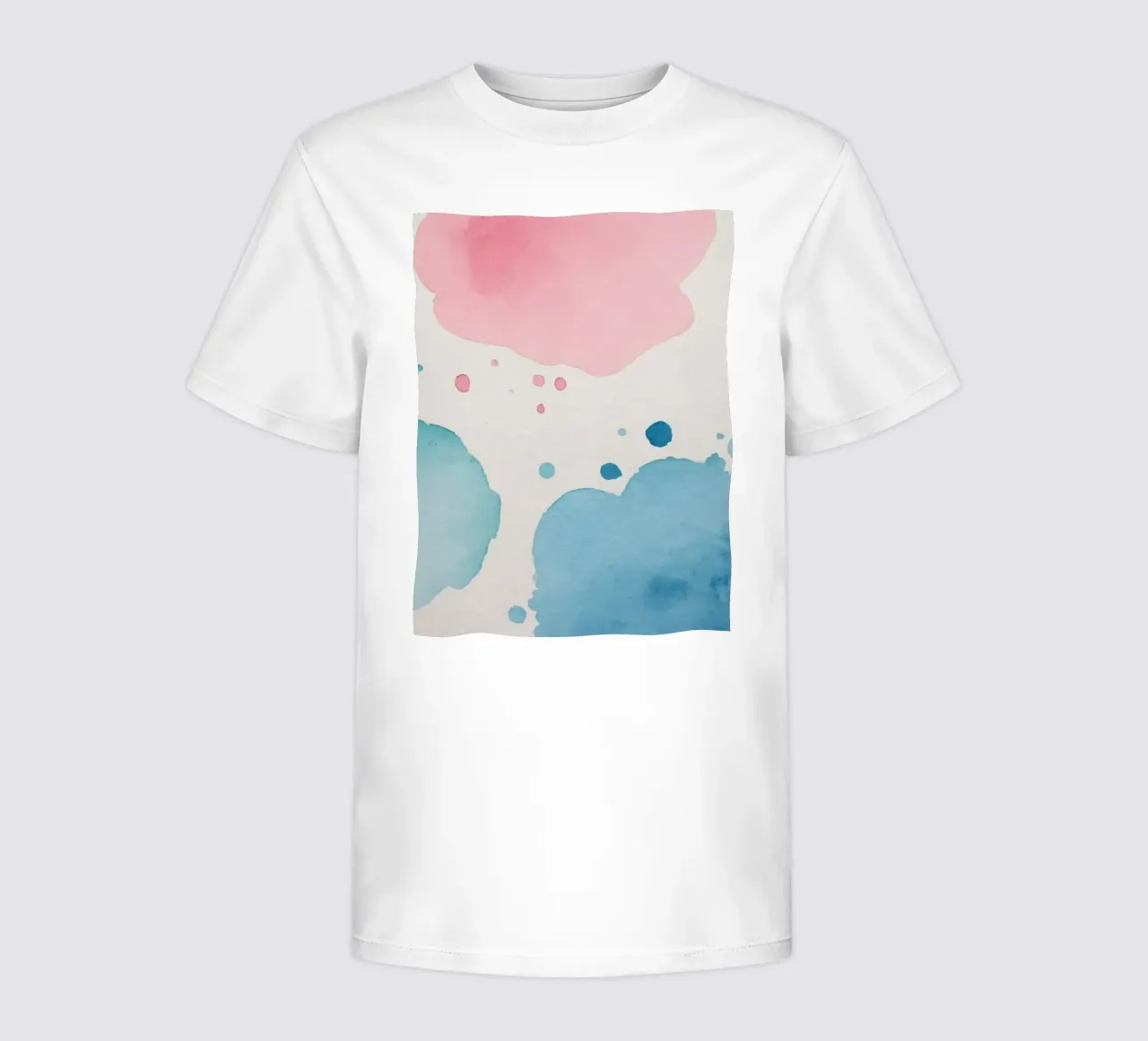 Macchie colorate astratte ad acquerello t-shirt bambini da DesignDoodle
